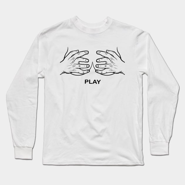 Play time,I’m a gamer,gamer,I love games Long Sleeve T-Shirt by Artardishop